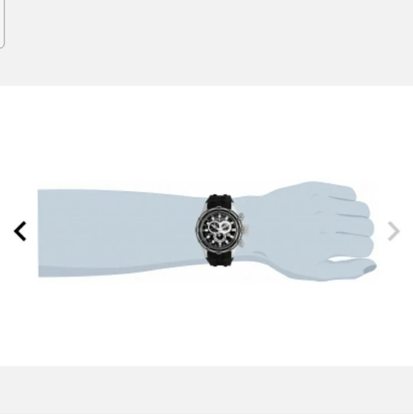 Invicta Men's Rare Reserve Swiss Chronograph Black Dial Lime Poly Watch NEW - Picture 7 of 7